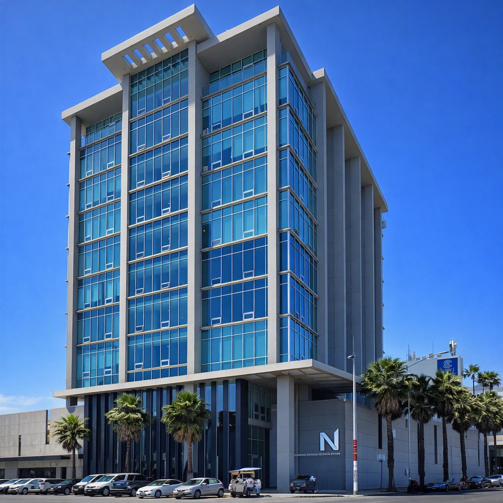 Cellstime clinic building in Tijuana